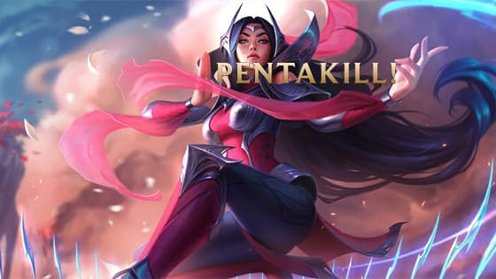 Ionia shall not fall！！What a show of pentakill Irelia !!
