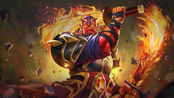 The role of Dota2 is to escape when the blood volume is running out.