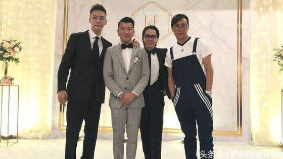 William Chan showed up in Hongkong to attend a wedding ceremony.