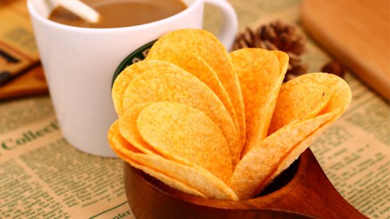 Let's take a look at how our favorite potato chips are made.