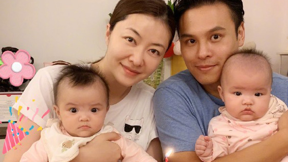 Xiong Dailin's twin daughters are amazing. Two faces are completely different.