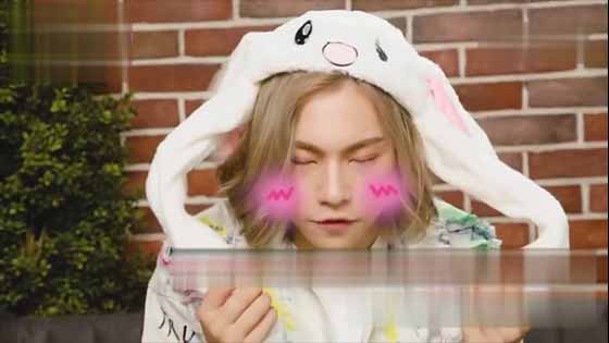High sweetness in front: Zhou Rui, rabbit ears are too exciting! It tatoaly hit my heart!