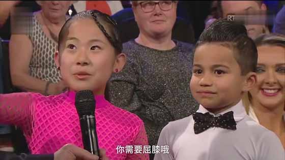 10-year-old Chinese girl shocked the world! Worse all the national standard dance champions in Engla