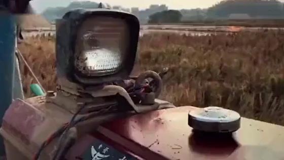 How does the tractor take a high-end feeling