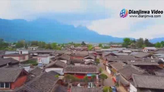  Lijiang Old Town, Yunnan，it is a well-preserved old city
