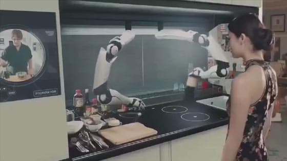 Robot stir-fried dishes and cooking, It's getting closer to our real life!