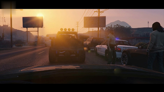 Grand Theft Auto 5 Car Crash Video Collection: You must pay attention to traffic safety at night, av