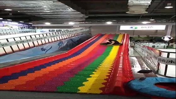 Will you go for it? Do you want to join us? This Rainbow slide is in Xining,China!!