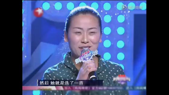 Chinas Got Talent: Li Li, the beef soup stall owner, sang for his dreams. Many songs usually sing af
