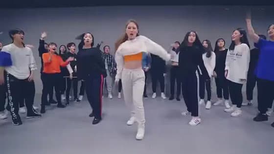 The pop stars choreography is amazing,I like the middle one