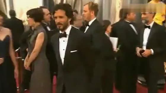 Composer Bret Mckenzie appeared on the red carpet at the 84th Academy Awards Red Carpet Show