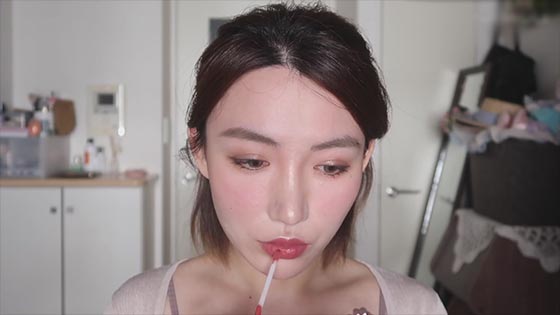 Spring refreshing peach oolong makeup|Rescue thick daily eyebrows and long atrium age pure daily makeup skills sharing|Green tea pure makeup does not come to a cup - peach oolong makeup.