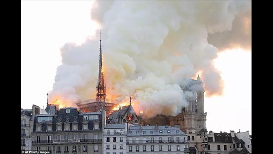 Cathédrale Notre Dame de Paris fire! This is the saddest day for mankind...