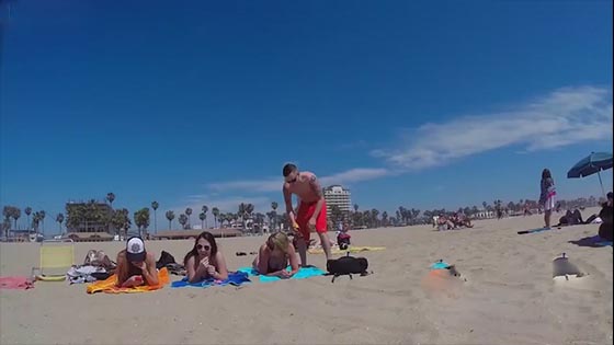 Massage Prank (Gone Wild) Kissing Hot Girls On the Beach!