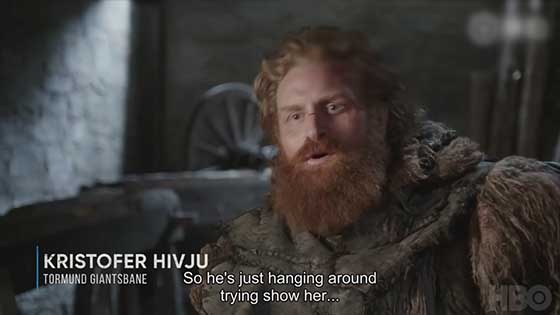 Game of Thrones: Episode 2 behind the scenes funny footage and highlights! It is really funny.