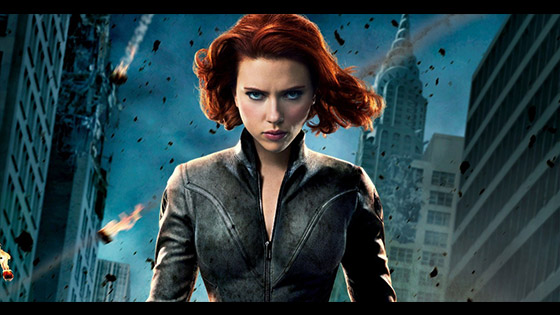 Black Widow Scarlett Johansson scavenger! Today she is 34 years old and happy birthday! Power actor
