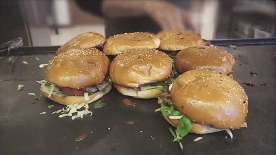 Turkish crazy burger master works again, this time not only food but songs