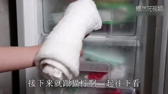 Frozen a towel in the refrigerator, solve the big problem of every household, learn to use for a lifetime!