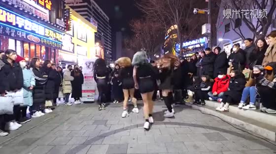 Sexy lady dancing in the street, which one do you like better?