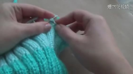 Did you learn how to knit beautiful and warm necks?