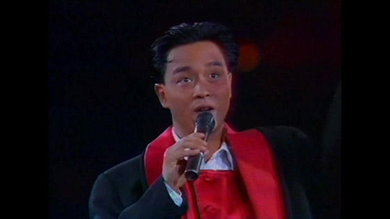 Leslie Cheung sings the theme song of Ghost Story, too classic!