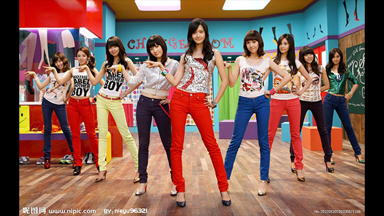 In the girlhood, the favorite girl group, the younger sisters sang and danced awesome, and the fire broke all over the world!--The female emperor [Girls' Generation] famous song "Gee"