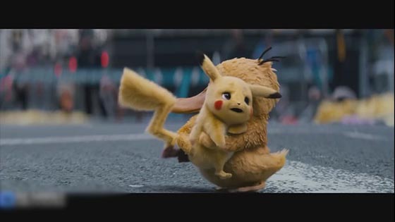 1  Detective Pikachu is released today, a new preview, up to the duck holding Pikachu, cute crying! The world's "second most influential person"