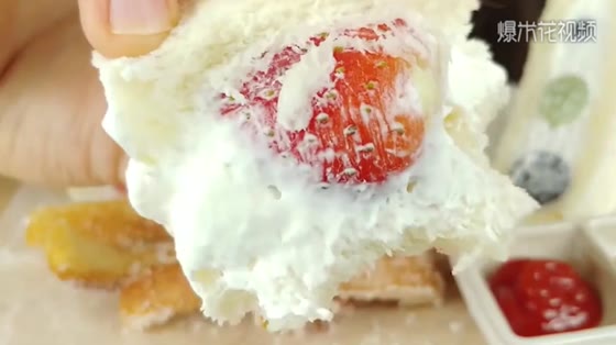 Strawberry sandwiches and Spanish fried sticks sound delicious