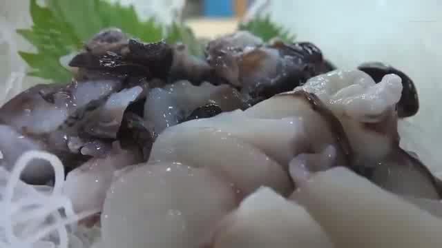Scallop shell:Tens of millions of people want to eat Japanese food