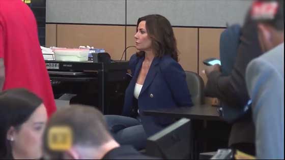 New York City Real Housewives Star Luann de Lesseps Appears in Court Following Probation Violation.