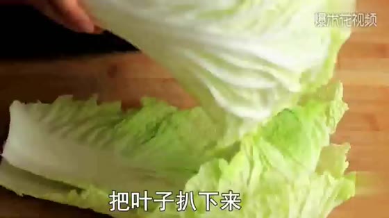 Chinese cabbage with a little sauce is more addictive than meat.