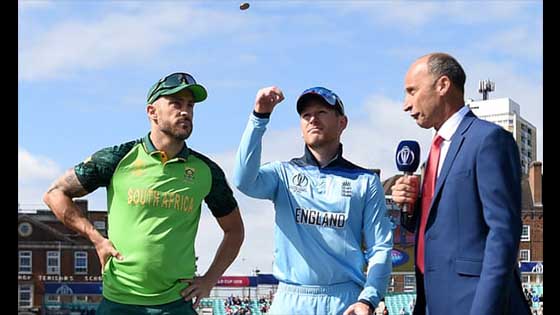 Cricket World Cup 2019 opener: England v South Africa.