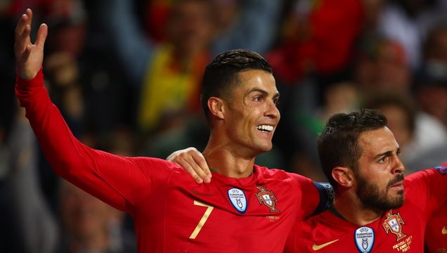 UEFA Nations League:absolute superstar shining,Cristiano Ronaldo hat trick