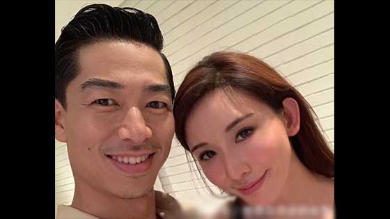 Lin Zhiling's drama with her husband EXILE AKIRA 8 years ago.