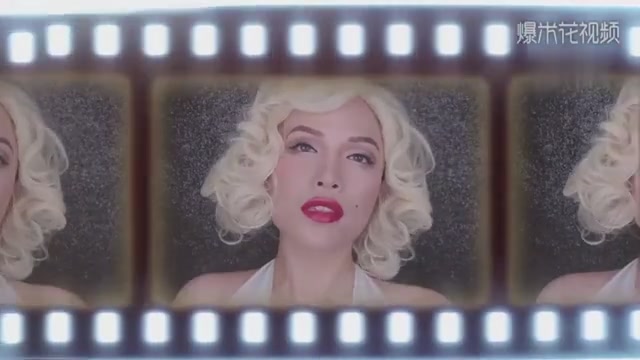 Marilyn Monroe's classic make-up repetition is the essence of a charming woman