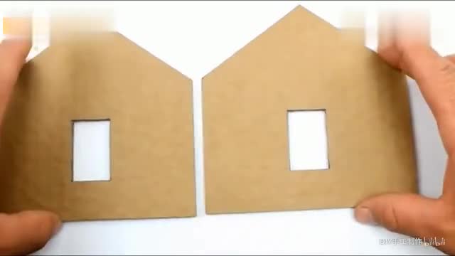 "Handmade Cardboard Series" teaches you how to make a mini-house model!