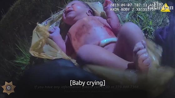 Rescue of Baby Left For Dead In The Woods In A Plastic Bag.