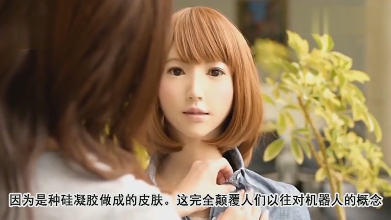 Japanese invention:beauty robot, lifelike shape, internal structure is amazing