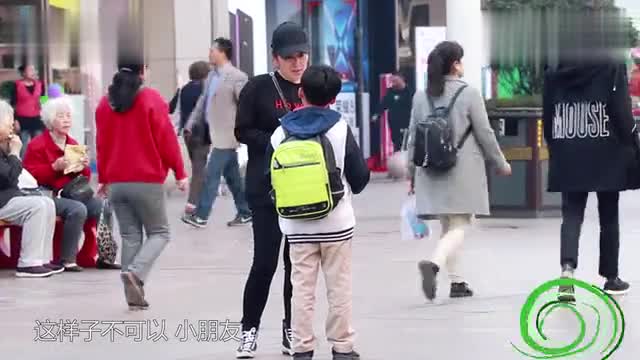 Someone said that to him! (Social Experiment), I met a pupil who disliked his parents on the street.
