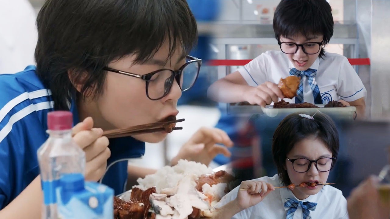 Junior Send Officers! Looking back on Lin Miaomiao, a glutton girl, we can summarize it with one action.