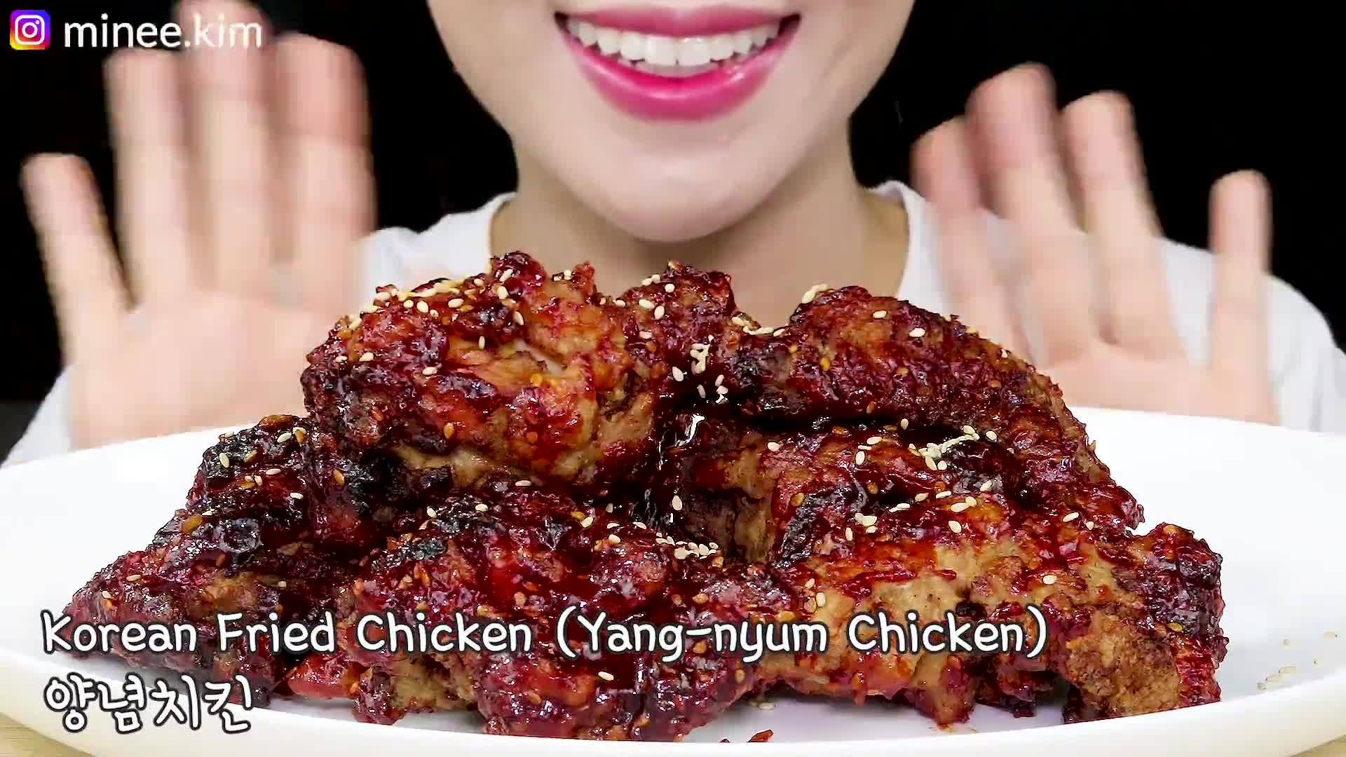 Korean Fried Chicken (Yang-Nyum Chicken) [1080P]
