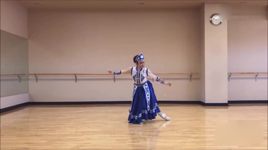 National Dance Solo Dance "Tianbian". Easy to learn dance video!