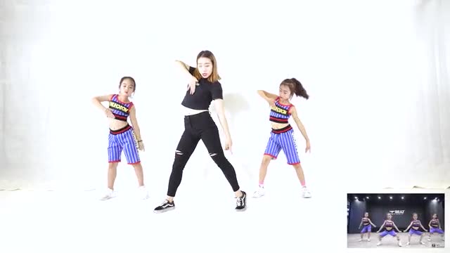 Children's dance super introductory level lovely dance teaching video episode 3