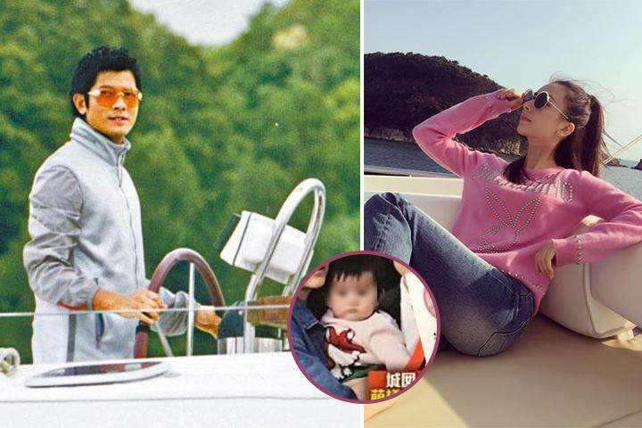 Guo Fucheng took his wife and daughter out to sea,He sails a yacht with great ambition.