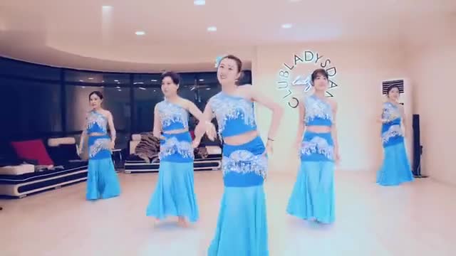 Qingdao Dance "Moon Princess" Dai Dance Adult Dance Class National Dance Foundation Class Commemorative Video
