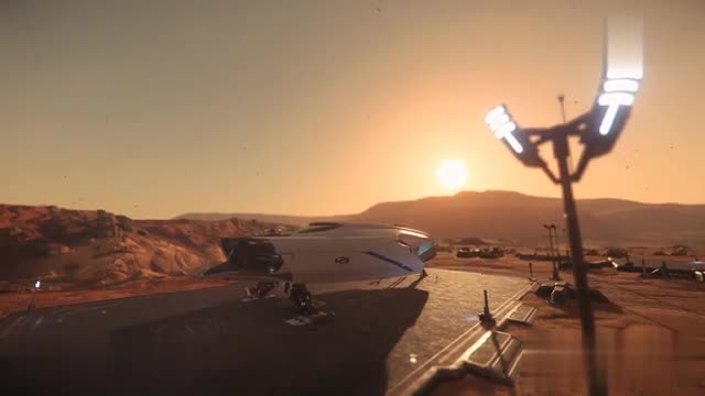 Movie-level Game Experience (Star Citizen) Tourism Diary 5.1 600i and Sunset