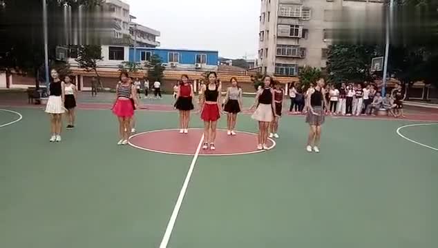Dance Team of Chinese Department of Guangmao Kindergarten Teachers-Dance Collection of Student Union Team