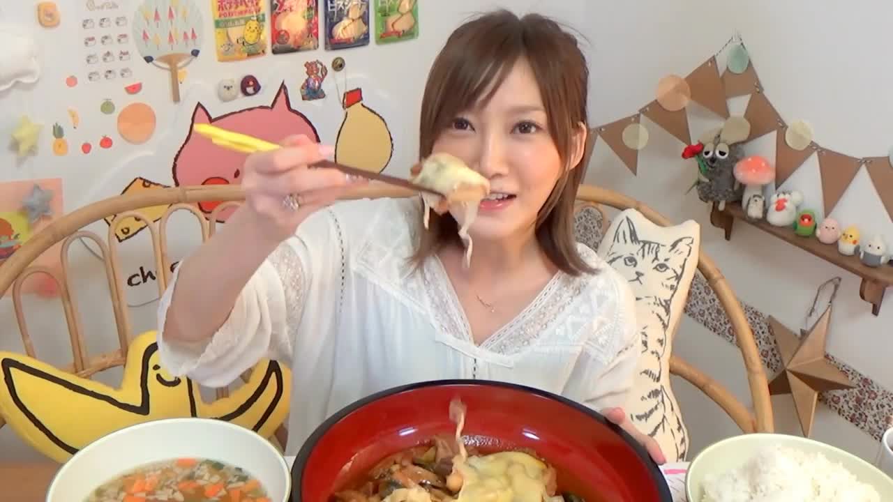 [Miss Daweiwang Accelerated Edition] Daily 5kg meals for Miss Daweiwang in Japan! Spicy Cheese Steak