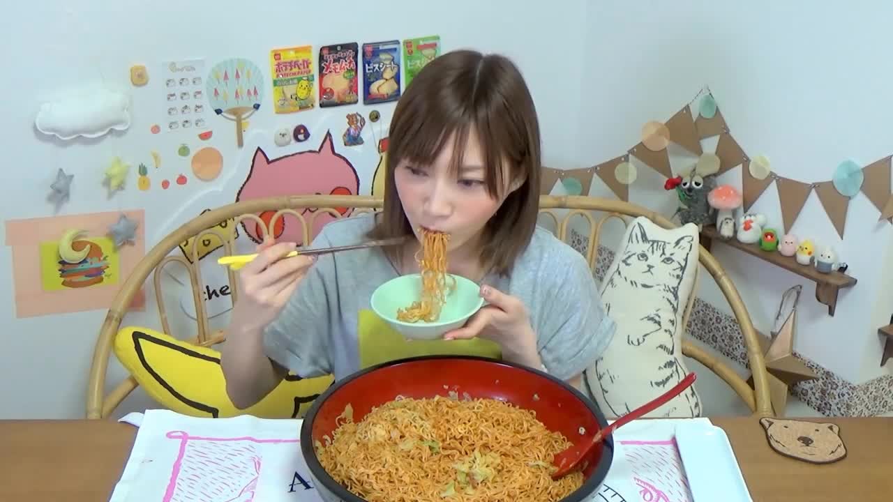 [Miss Big Stomach King Accelerated Edition] Japanese beauty Miss Big Stomach King eats an amazing 5470 calories!