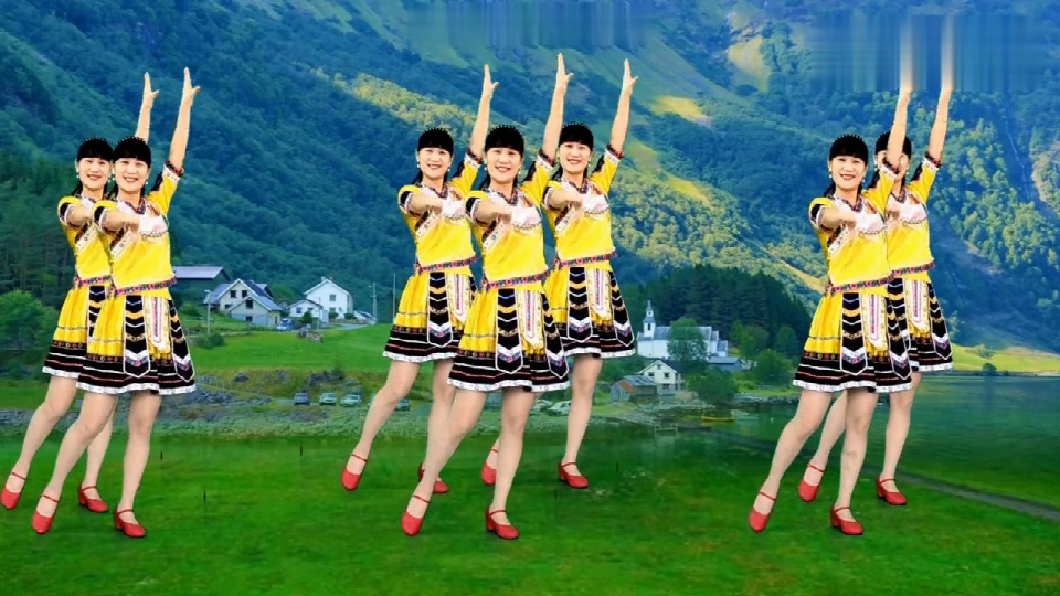 A folk song "Square Dance" strong national wind, bring you a good mood in summer
